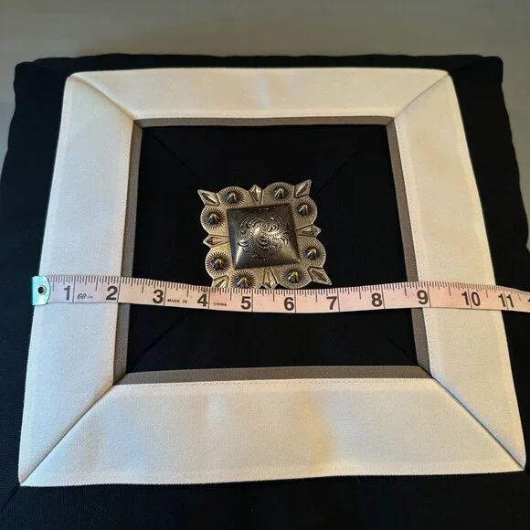 Elaine Smith Decorative Pillow Embellished Diamond Square Outdoor Pet Friendly - Picture 7 of 16